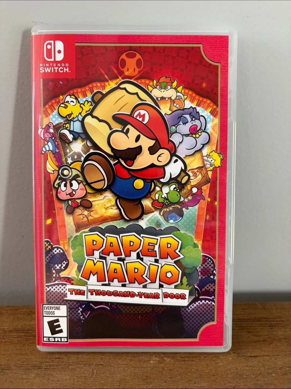 Nintendo Paper Mario: The Thousand-Year Door - Red Game Case